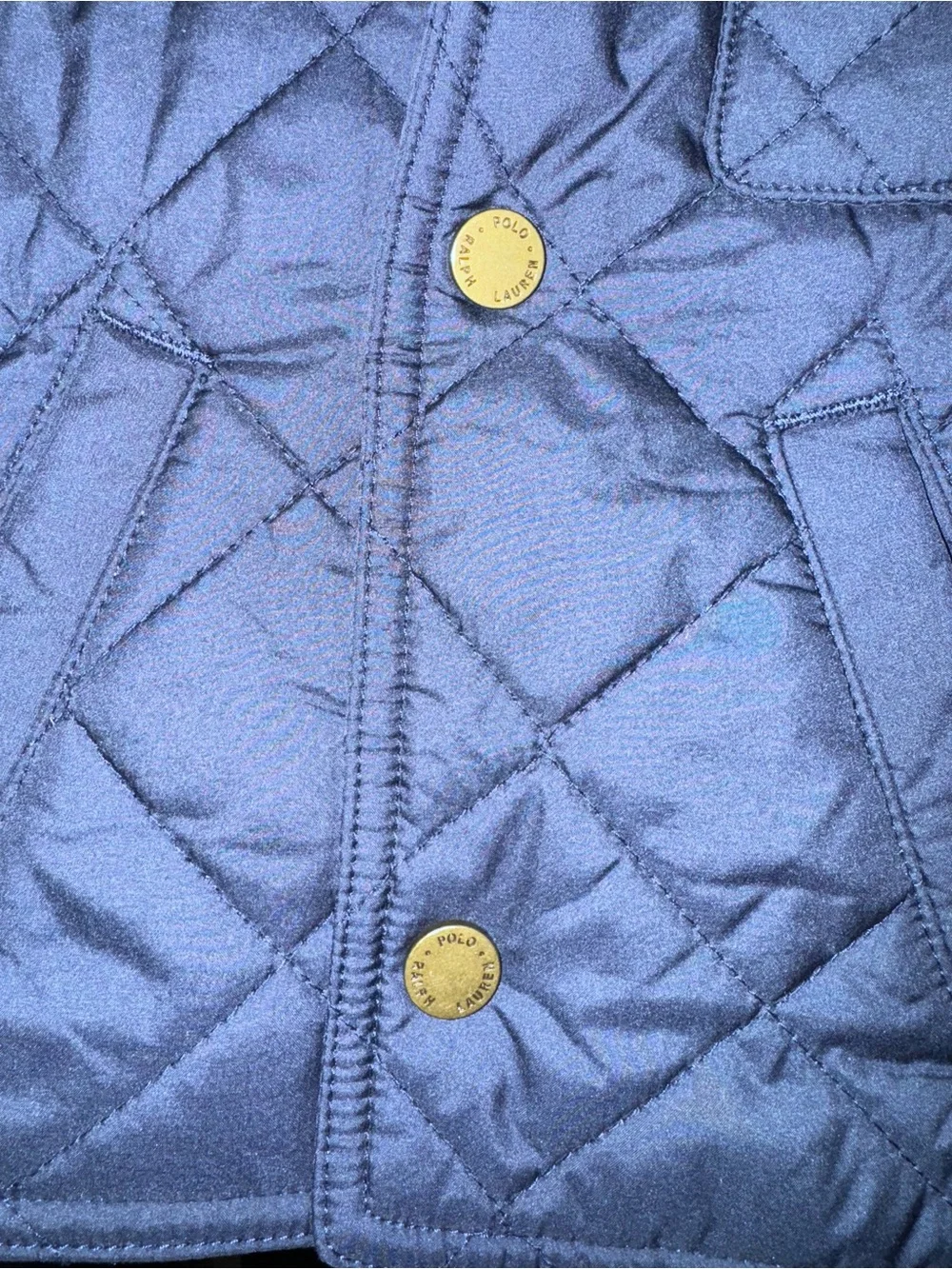 Polo by Ralph Lauren Navy Quilted Puffer Jacket